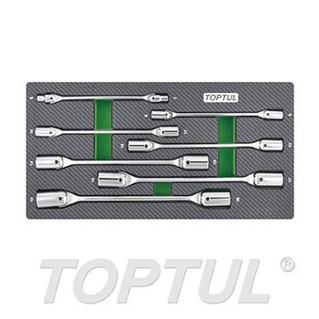 7PCS - Double End Swivel-Socket Wrench Set