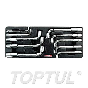 10PCS - Angled Socket Wrench Set