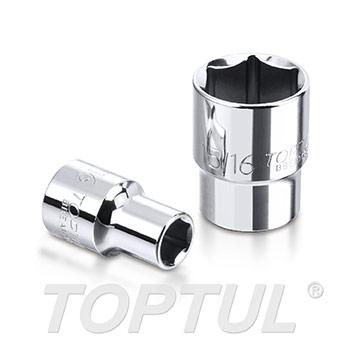 1/4" DR. 6PT Sockets - SAE