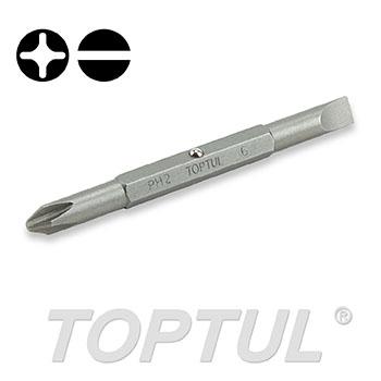 1/4" Hex Shank Phillips & Slotted Screwdriver Bits