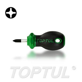 Pro-Plus Series Stubby Phillips Anti-Slip Screwdrivers