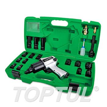 20PCS 1/2" DR. Air Impact Wrench Set (Max. Torque 600 Ft-Lb)
