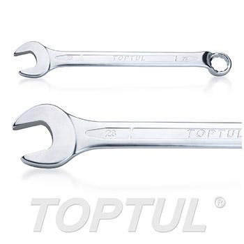 Standard Combination Wrench 75° Offset - METRIC (Satin Chrome Finished)