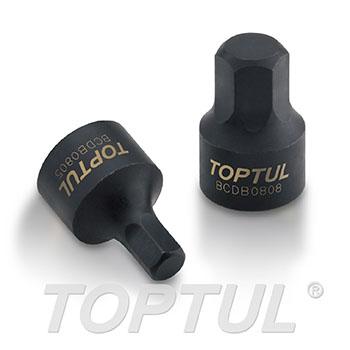 One-Piece Stubby Hex Bit Sockets