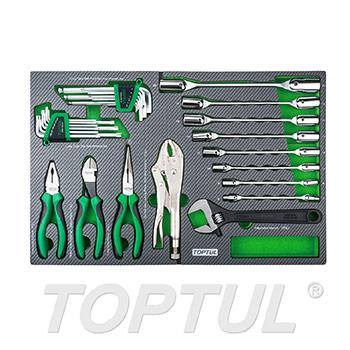 31PCS - Wrench Assortment & Pliers Set